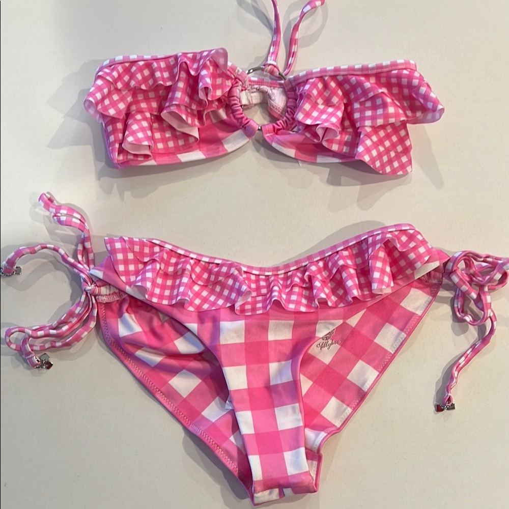 Fillyboo Gingham Bandeau Bikini